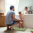 thumbnail image 4 of Unique Bargains Home Memory Foam Non-slip Washable Warm Toilet Pads Mats Rug 2 in 1, 4 of 9