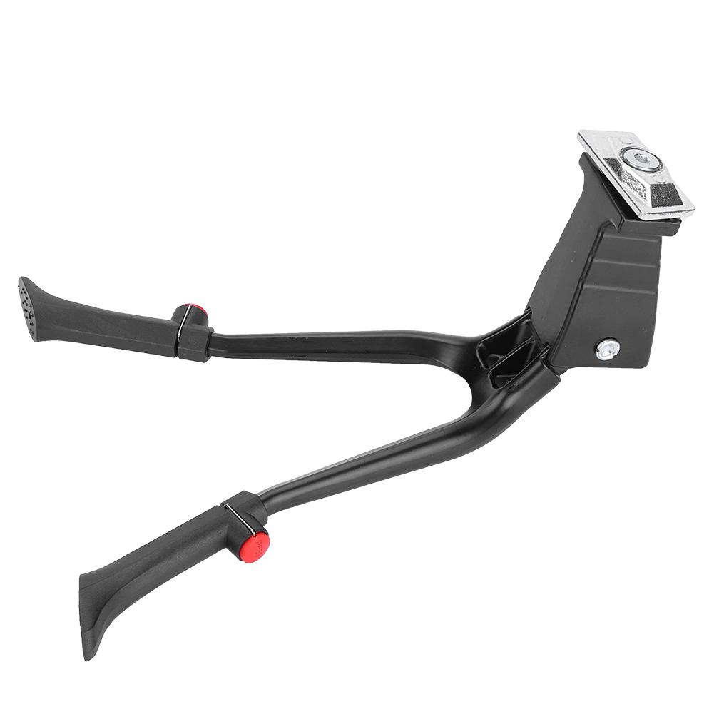 HANSMART Center Mount Double Leg Bicycle Kickstand Adjustable Fits 24-28