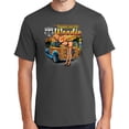 thumbnail image 1 of Buy Cool Shirts First Woodie Rt Route 66 Cotton T-shirt, 2XL Charcoal Gray - Tall, 1 of 3