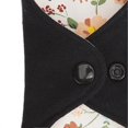 thumbnail image 4 of 5pcs Washable Breathable Menstrual Pad Flower Pattern Super Absorbent Reusable Cotton Sanitary Pad Panty Liners S, 4 of 5