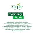 thumbnail image 4 of Simple Cleansing Facial Wipes (25 ct., 4 pk.), 4 of 4