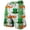 4-Green, variant on Lorytime St. Patricks Day Men Swim Trunks Patterns Plaid Green Swimwear Elastic Waist Vacation Board Short Beach Shorts