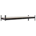 thumbnail image 1 of Hallowell DRHCPL9648ME Rivetwell, Double Rivet Boltless Shelving with Center Support 96 in. W x 48 in. D 708 Midnight Ebony 1 Level Includes Particle Board Decking, 1 of 1