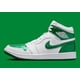 thumbnail image 1 of Ni - ke Ni - ke Air Jordan 1 High G White Pine Green Metallic DQ0660-130 Men's Golf Shoes, 1 of 5