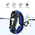 thumbnail image 5 of Paracord Survive Bracelets, Fire Starter,Loud Whistle,Scraper ,Compass, Outdoor Survive Kit for Hiking, Outdoor Camping, Fishing and Hunting, 5 of 8