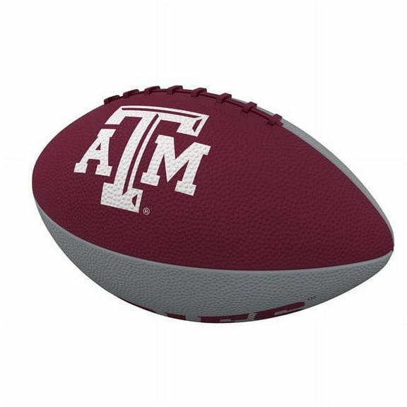 Logo Brands 219-93JR-2 Texas A&M Pinwheel Junior Size Rubber Football