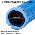 thumbnail image 3 of Empuñaduras para manillar de bicicleta ROCKBROS Double Lock 22 mm, color azul, 3 of 7