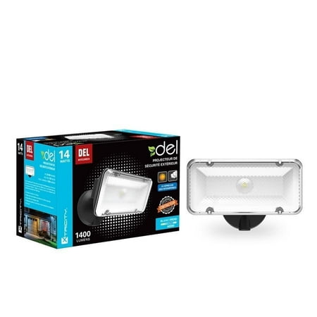 

Xtricity led outdoor security light 14w/4000k cool white/1400l