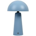 thumbnail image 5 of Better Homes & Gardens 9.5" Blue Dome Rechargeable LED Portable Lamp with Dimmable Touch Sensor, 5 of 6