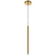 thumbnail image 1 of Sanya Pendant - 3W - Aged Brass - Frosted Acrylic Diffuser, 1 of 2