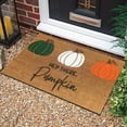 thumbnail image 5 of Yeetfub Welcome Mats for Front Door Outdoor Entry Happy Decorative Seasonal Fall Party Floor Mat For Home Indoor Outdoor 16 X24 Inch, 5 of 7