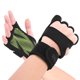 thumbnail image 5 of Guantes de gimnasio deportivos Entrenamiento con medio dedo Fitness Muñequera Guantes de levantamiento de pesas (verde L), 5 of 8