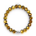 thumbnail image 3 of Hunter's Moon | .925 Sterling Silver | Lunar Glass Bracelet, 3 of 10