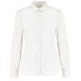 thumbnail image 1 of Kustom Kit Womens Oxford Stretch Tailored Long-Sleeved Shirt, 1 of 2