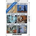 thumbnail image 3 of Star Wars: Return of the Jedi - Comic Panels Wall Poster, 14.725" x 22.375", 3 of 3