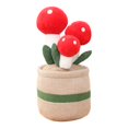 thumbnail image 1 of Juguetes de peluche rellenos Juguet peluche de de 25 cm, decoración de muñeco de peluche suave lindo de simulación, dispositivo de adorno de , Hongo rojo, 1 of 8