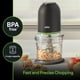 thumbnail image 4 of Braun CH3012BK EasyPrep™ Mini Food Processor, 4 cup, Black, 4 of 5