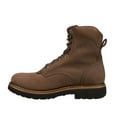 thumbnail image 3 of Justin Men's Rivot Lace-Up Work Boot Soft Toe Brown 8.5 D(M) US, 3 of 5