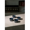 thumbnail image 5 of Thyme & Table 4-Piece Ramekin Set - Atlantic Blue Ribbed, 5 of 6