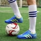 thumbnail image 1 of Zapatos de fútbol para niños Botines de fútbol de malla suave Accesorios para exteriores (35 azul) Likrtyny Tenis De Mujer Tenis De Hombre, 1 of 8