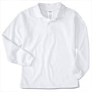 Boy's Official School Uniform Long-Sleeve Polo