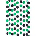 thumbnail image 1 of Weven Guirnalda De Papel Verde Y Negro Con Lunares Circulares Para Fiestas, Telón De Fondo, Decoraciones Colgantes De 2 Pulgadas De Diámetro, 3 Piezas De 30 Pies En Total, 1 of 2