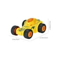 thumbnail image 3 of Tarmeek Car Toys for 3 4 5 6 Year Old Boy Girl, Push and Go Cars Toys for Toddler Age 3-6,Trucks Friction Vehicles Toy, 360° Rotating Stunt Car Toy for Kids Christmas Birthday Gifts, 3 of 7