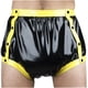thumbnail image 3 of Pañal de látex con botones en la parte delantera, fruncido suelto, bombachos de goma, calzoncillos tipo bóxer, ropa interior, 3 of 3