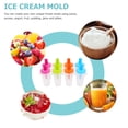 thumbnail image 3 of Juego de moldes para hacer paletas de hielo, congelador, bricolaje, reutilizables, 8 Uds. (Color aleatorio), 3 of 7