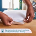 thumbnail image 6 of Sleep Innovations Reversible Cooling Gel & Memory Foam Pillow with Hypoallergenic Cover, Queen Size, 6 of 9