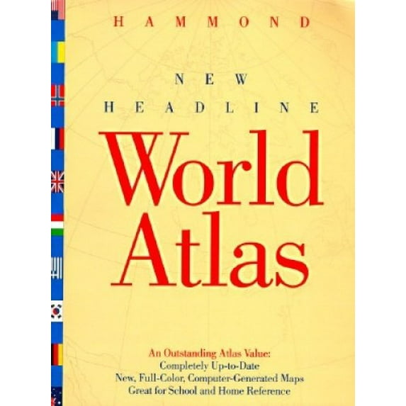 Pre-Owned Hammond New Headline World Atlas (Paperback) 0843711906 9780843711905