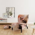thumbnail image 2 of Designart "Colorful Liquid Fluid Pattern" Upholstered Modern & Contemporary Accent Chair and Abstract Shapes Arm Chair - Multiple Color & Pattern, 2 of 7