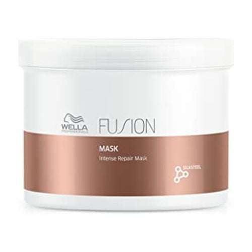 Wella Professionals Fusion Masque Capillaire Réparation Intense pour Cheveux Abîmés, Traitement Masque pour la Réparation des Cheveux, Traitement de la Casse des Cheveux, 16,9 Fl oz