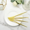thumbnail image 5 of BalsaCircle 24 Metallic Gold 8" Plastic Knives Disposable Cutlery Wedding Party Tableware Birthday Catering, 5 of 8