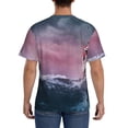 thumbnail image 2 of Naloa Boat Lighthouse Storm Waves Men's T-Shirt Sport T-shirt Men's Basic Tee Casual Men's Shirt, Round Neck, Short Sleeves - XX-Large, 2 of 5