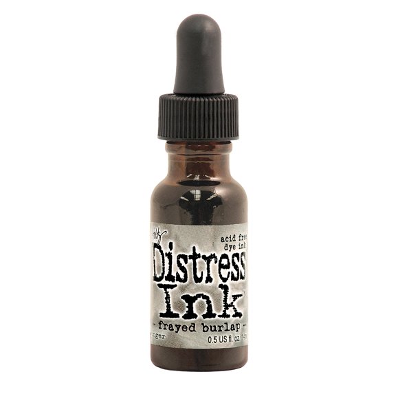 Tim Holtz Distress Ink frayed burlap, 0.5 oz. reinker bottle (pack of 3)