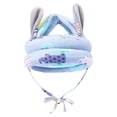 thumbnail image 2 of Casco de Seguridad para Niños, Protección para La Cabeza para Niños Pequeños, Cojín para La Cabeza Infantil, Sombrero Protector Suave, Tamaño Ajustabl , Actualizar gris (algodón puro), 2 of 7