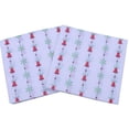thumbnail image 1 of KAKOWELY 120 servilletas navideñas: servilletas de papel decorativas con diseño de campanas navideñas para fiestas navideñas. Vajilla desechable para cenas y cócteles., 1 of 4
