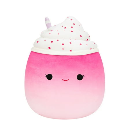 Squishmallows 16 inch Cinnamon the Strawberry Milkshake - Child's Ultra soft Stuffed Plush Toy