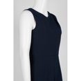 thumbnail image 3 of Donna Ricco Women’s Sleeveless Crepe Jumpsuit (2, Navy), 3 of 6