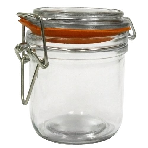 Anchor Hocking Heremes Clamp Jar (Set of 12). 