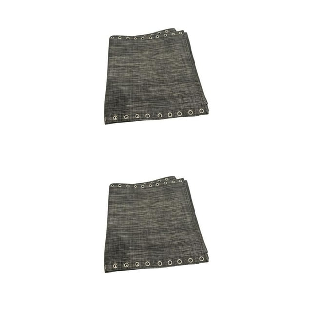 kurtrusly Cloth Chair Replacement Fabric Breathable And Comfortable Sturdy And Durable Made Of Fabric Linen grey 160*43cm 2Set
