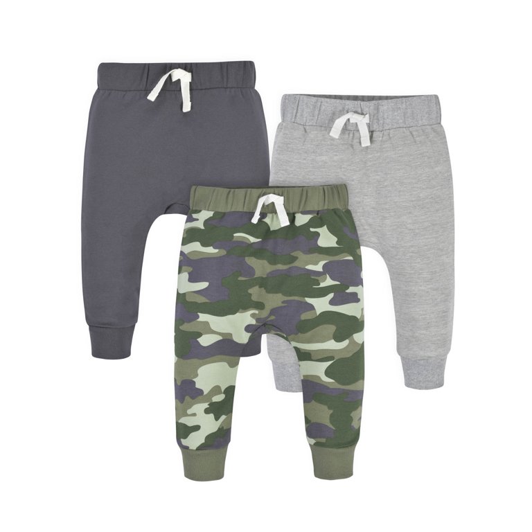 Gerber Baby Boy Premium Joggers 3-Pack photo 1