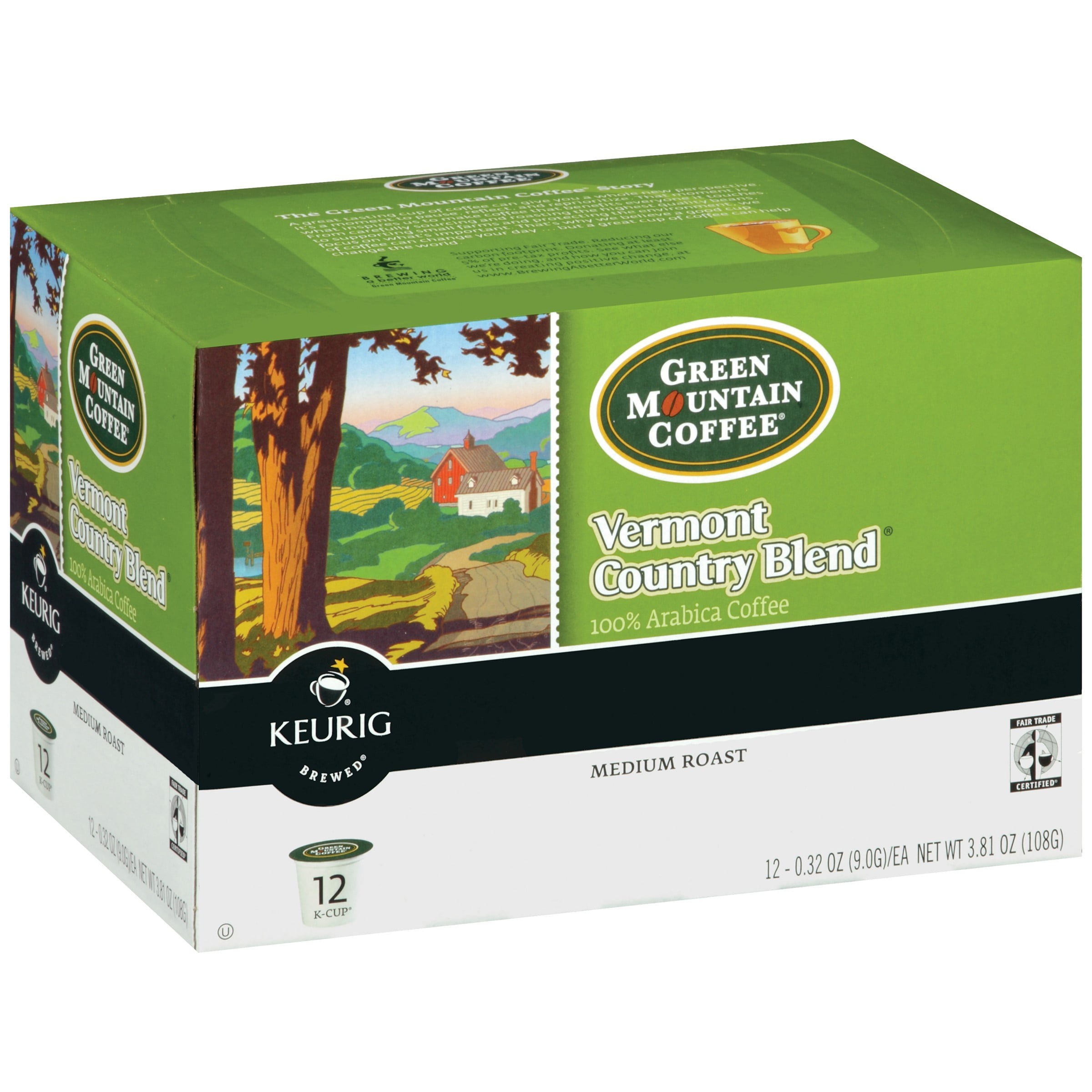 Green Mountain Coffee Vermont Country 