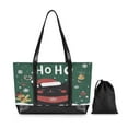 thumbnail image 7 of FORMRS Canvas Laptop Tote Bag for Women with 15.6" Computer Compartments Shoulder Handbag, Christmas Cat, 7 of 7