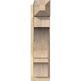 thumbnail image 2 of Ekena Millwork 8"W x 24"D x 32"H Balboa Rough Sawn Craftsman Outlooker, Douglas Fir, 2 of 4