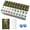 Color 4, variant on American Mahjong Tile Set Elegant Floral Garden Birds Butterflies Vintage Style for 166 Acrylic Mahjong Tiles 1.4" Large Mahjong Game Set with Bag and Accessories for Gift Travel Party