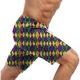 thumbnail image 4 of Vetsdori Mens Shorts Casual Pocket Short Pants Swim Trunks Beach,Lining 2 in 1 Elastic Waist Summer Breathable Shorts for Men Hombre,Size XXXL, 4 of 5