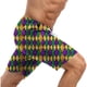 thumbnail image 4 of Pantalones Cortos de Cintura Elástica para Hombre con Bolsillos, Pantalones de Cintura Elástica para Hombre para la Playa Y Diario, 4 of 5