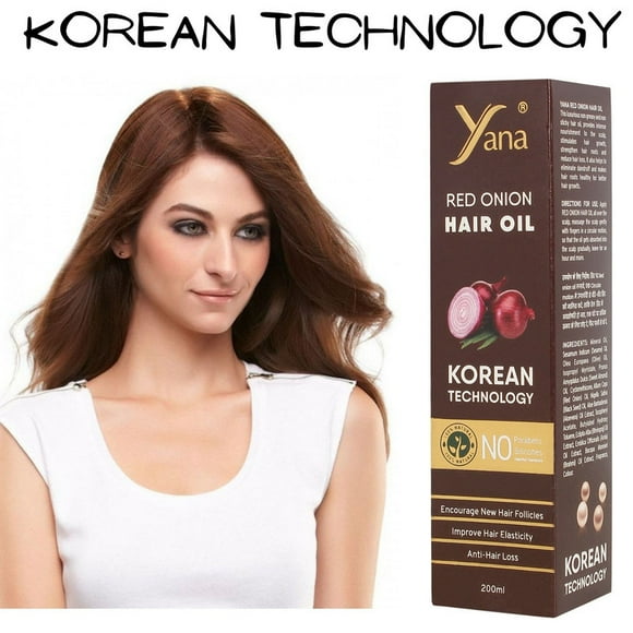 Yana Red Black Seed Hair Oil for Hair Growth & Hair Fall Control | hair oil | hair oil for black hair | for dry hair |oil for long hair growth | hair oil for long straight hair